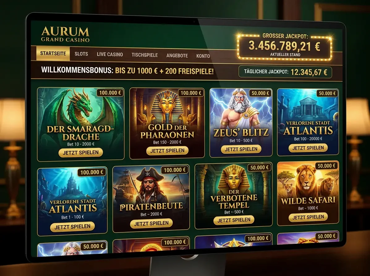 Epicstar — Spielsaal und Angebot